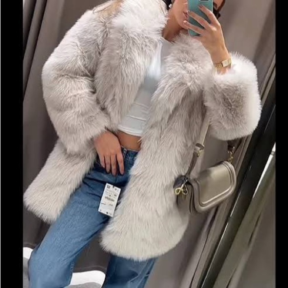 Zara Faux Fur Jacket